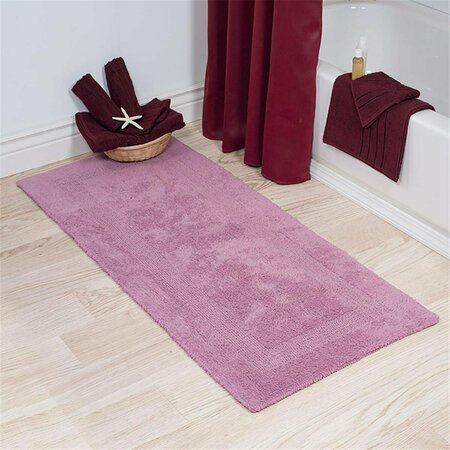 DAPHNES DINNETTE Long Bath Rug - Rose - 24 x 60 in. DA3251459